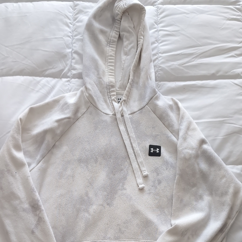 Under Armour Light Gray Hoodie